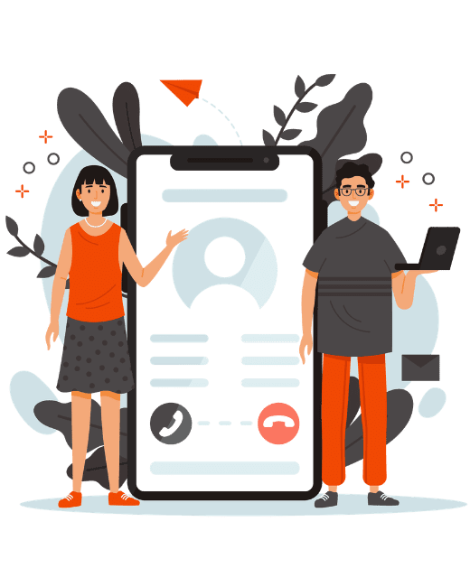 Visual representation of scheduling the date and time.